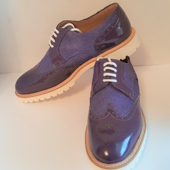 purple mens shoes